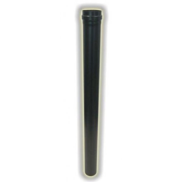 Tubo nero opaco per stufe a pellet diametro 100 cm 100